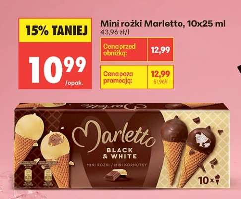 Mini rożki Marletto, 10x25 ml