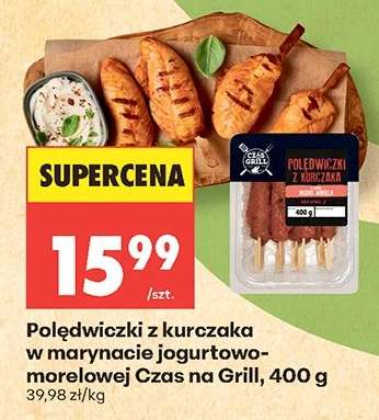 Polędwiczki z kurczaka w marynacie jogurtowo morelowej Czas na Grill 400 g