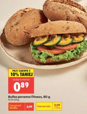bułka poranna fitness , 80 g