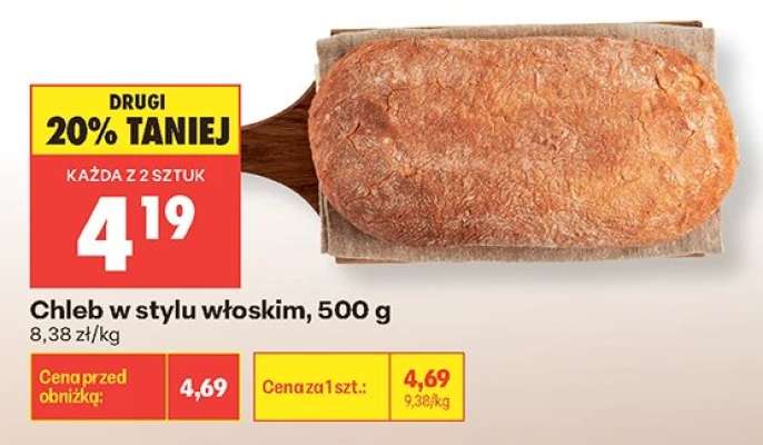 Chleb w stylu włoskim, 500 g