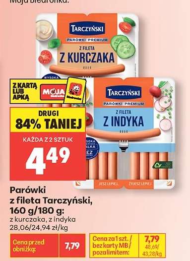 Parówki z fileta Tarczyński