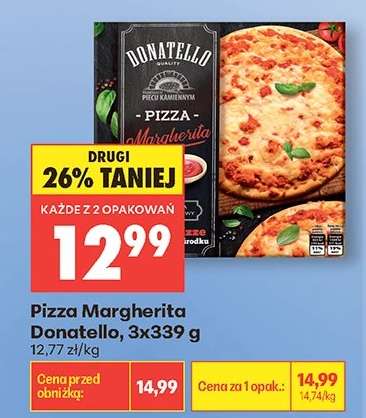 Pizza Margherita Donatello 3x339 g