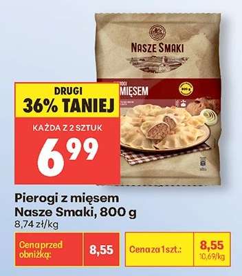 Pierogi z mięsem Nasze Smaki, 800 g