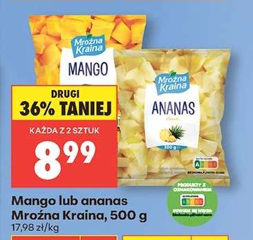 Mango lub ananas Mroźna Kraina, 500 g