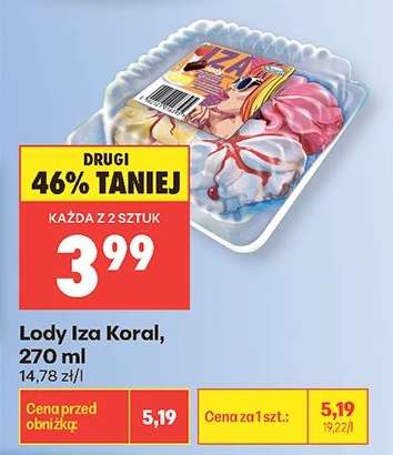 Lody Iza Koral, 270 ml