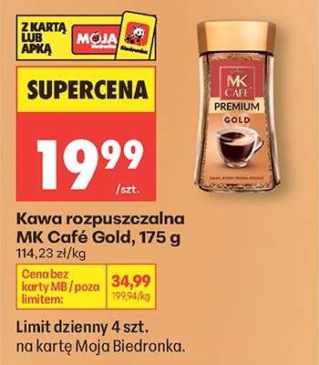 Kawa rozpuszczalna MK Café Gold 175 g