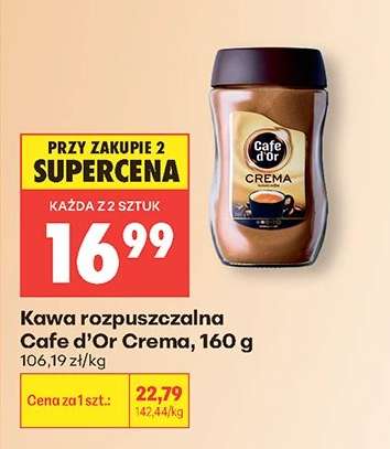 Kawa rozpuszczalna Cafe d'Or Crema , 160 g