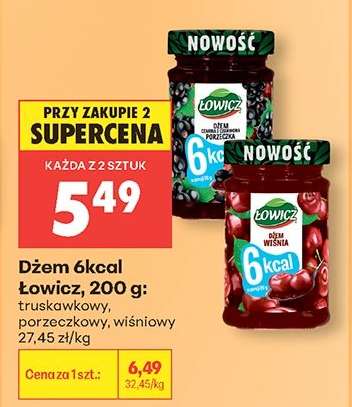 Dżem 6kcal Łowicz, 200 g