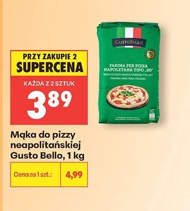 Mąka do pizzy neapolitańskiej Gusto Bello 1 kg