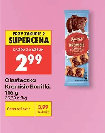 Ciasteczka Kremisie Bonitki, 116 g