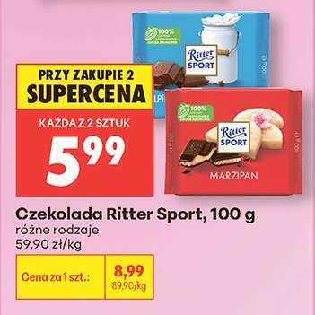 CZEKOLADA RITTER SPORT 100 G