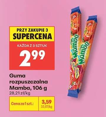 Guma rozpuszczalna Mamba, 106 g