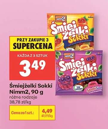 Śmiejżelki Sokki Nimm2, 90 g