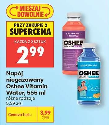 Napój niegazowany Oshee Vitamin Water, 555 ml