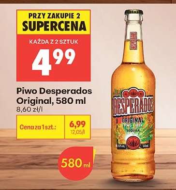 Piwo Desperados Original , 580 ml