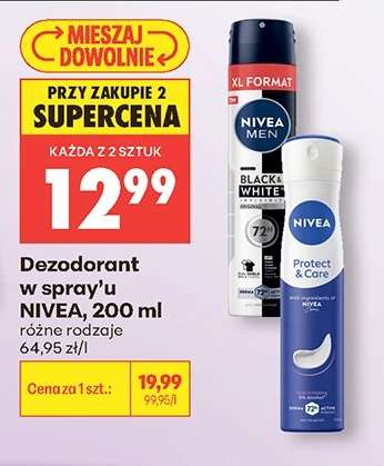 Dezodorant w spray'u NIVEA , 200 ml