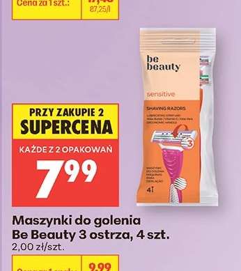 Maszynki do golenia Be Beauty 3 ostrza, 4 szt.
