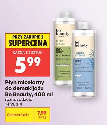 Płyn micelarny do demakijażu Be Beauty, 400 ml