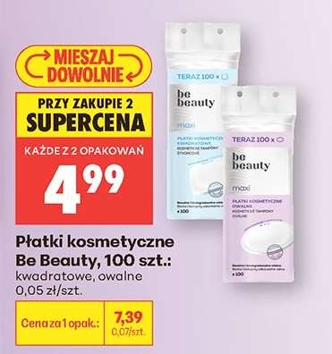 Płatki kosmetyczne Be Beauty, 100 szt.