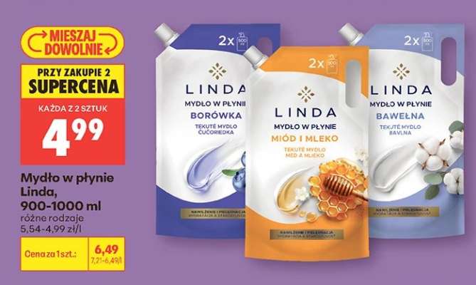 Mydło w płynie Linda
