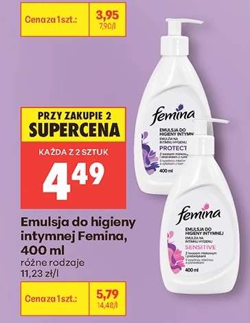 Emulsja do higieny intymnej Femina, 400 ml
