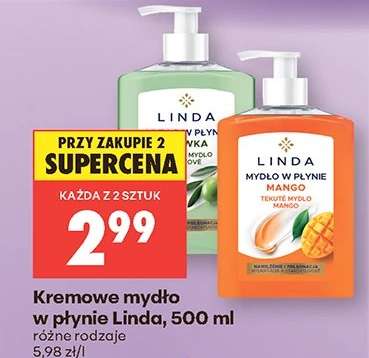 Kremowe mydło w płynie Linda, 500 ml