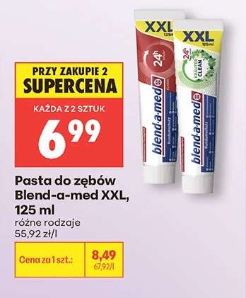 Pasta do zębów blend-a-med XXL, 125 ml