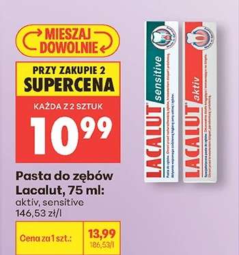 Pasta do zębów Lacalut, 75 ml