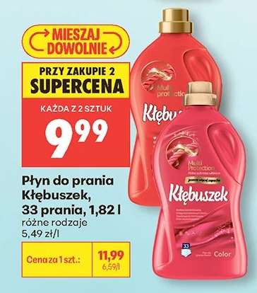 Płyn do prania Kłębuszek, 33 prania, 1,82 l