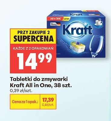 Tabletki do zmywarki Kraft All in One 38 szt