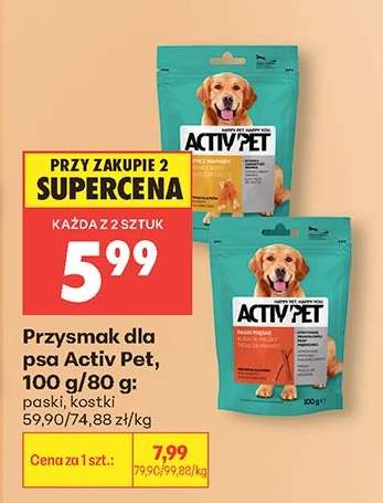 Przysmak dla psa Activ Pet, 100 g/80 g