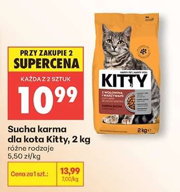 Sucha karma dla kota Kitty, 2 kg