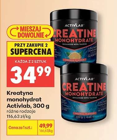 Kreatyna monohydrat Activlab, 300 g