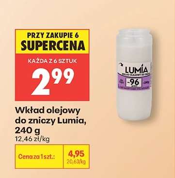 Wkład olejowy do zniczy Lumia 240 g