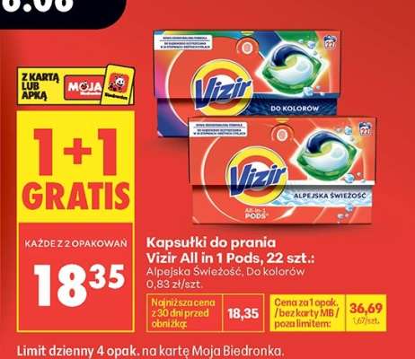 Vizir All in 1 PODS, 22 szt.