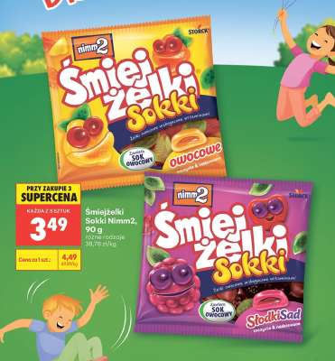Śmiejżelki Sokki Nimm2, 90 g