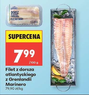 Filet z dorsza atlantyckiego z Grenlandii Marinero