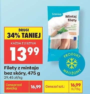 Filety z mintaja bez skóry 475 g