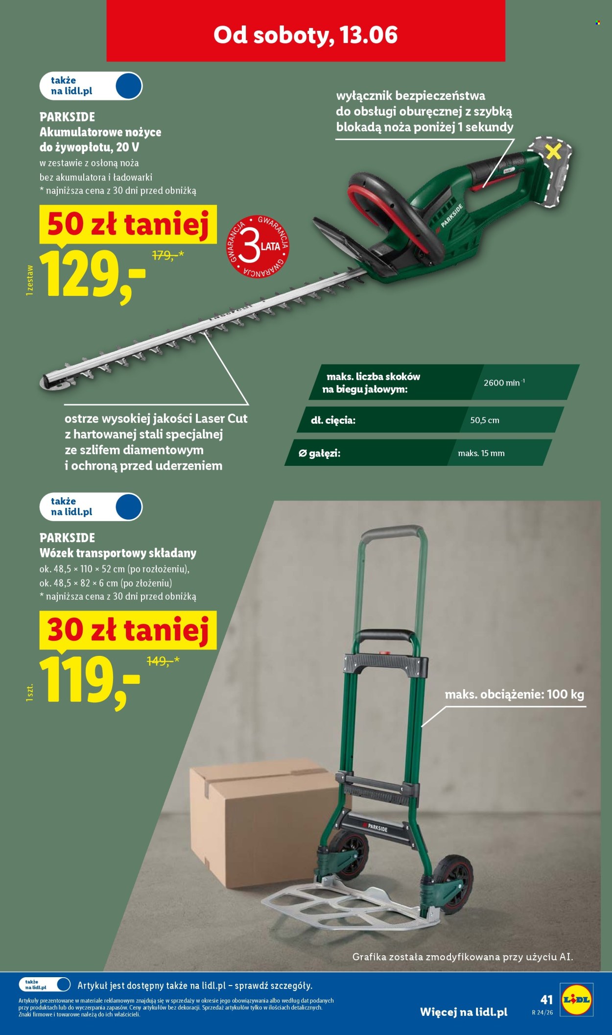 Leták Lidl - 8.6.2026 - 13.6.2026. Strana 45