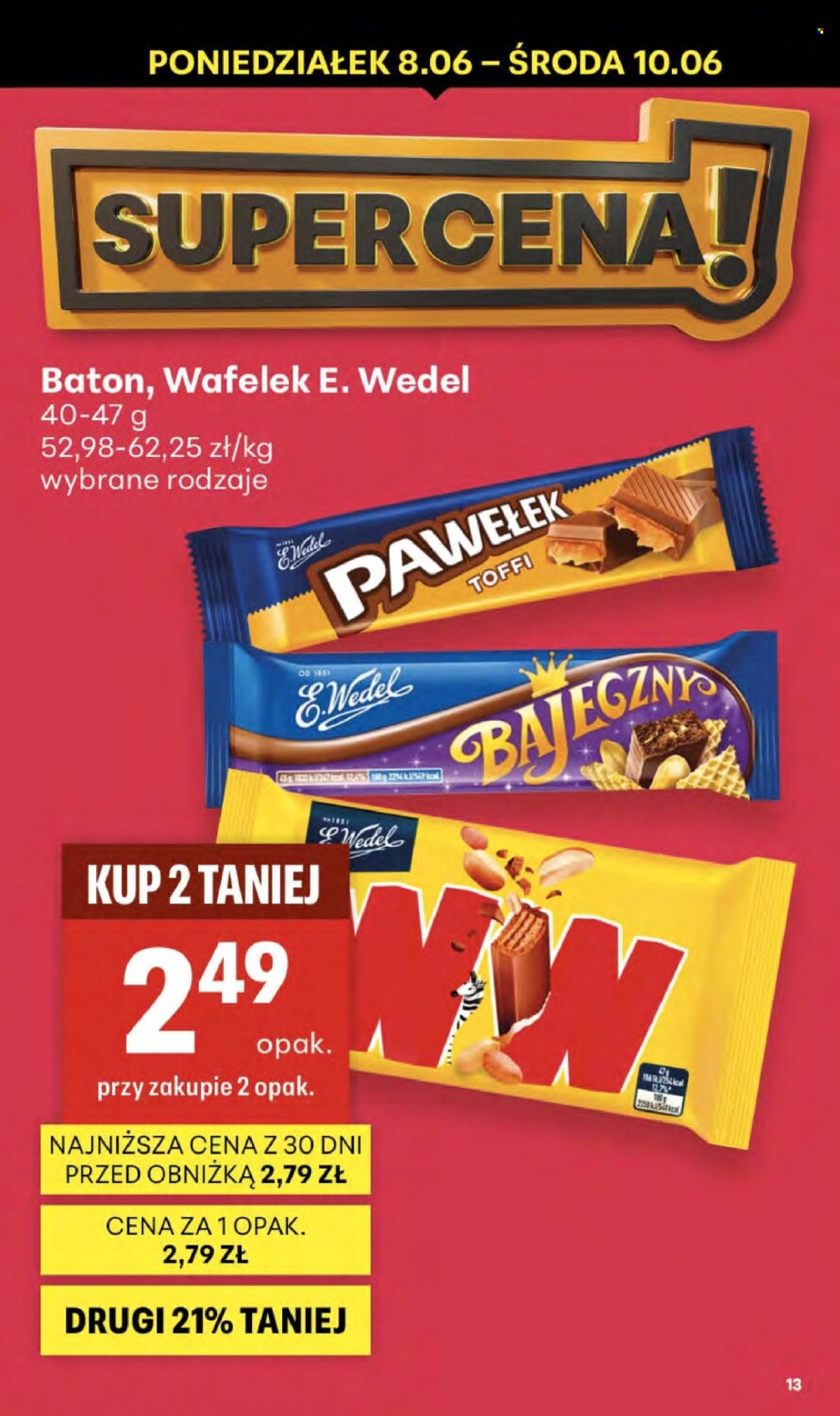 Leták Delikatesy Centrum - 3.6.2026 - 10.6.2026. Strana 13