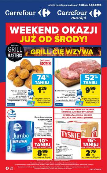 Gazetka Carrefour - 3.06.2026 - 6.06.2026.