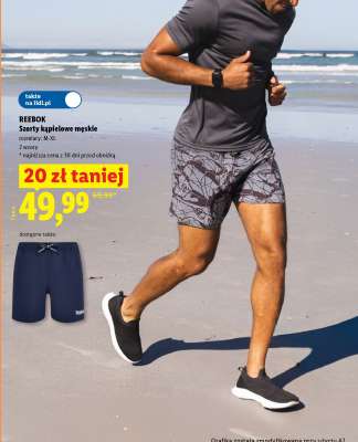 REEBOK Szorty kąpielowe męskie