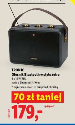 TRONIC Głośnik Bluetooth w stylu retro