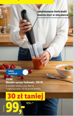 TEFAL Blender ręczny Turbomix, 350 W