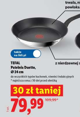 TEFAL Patelnia Duetto, Ø 24 cm