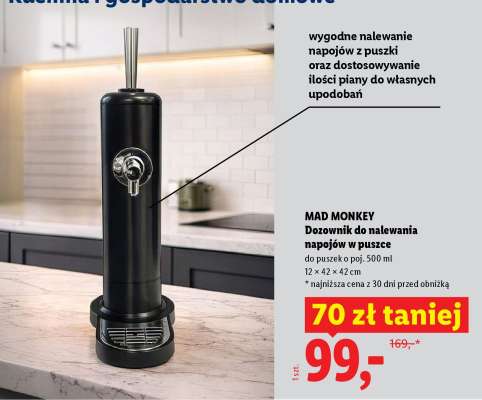 MAD MONKEY Dozownik do nalewania napojów w puszce