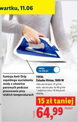 TEFAL Żelazko Virtuo, 1800 W