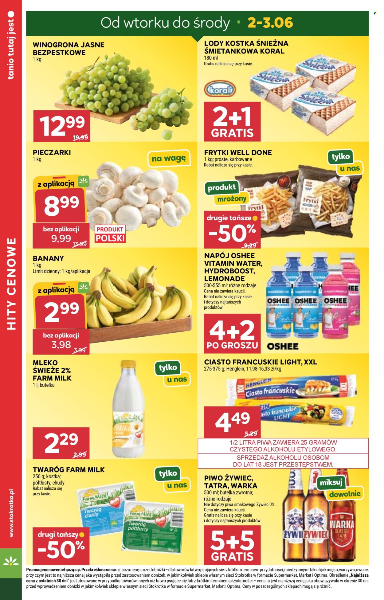 Leták Stokrotka Supermarket - 2.6.2026 - 10.6.2026. Strana 2