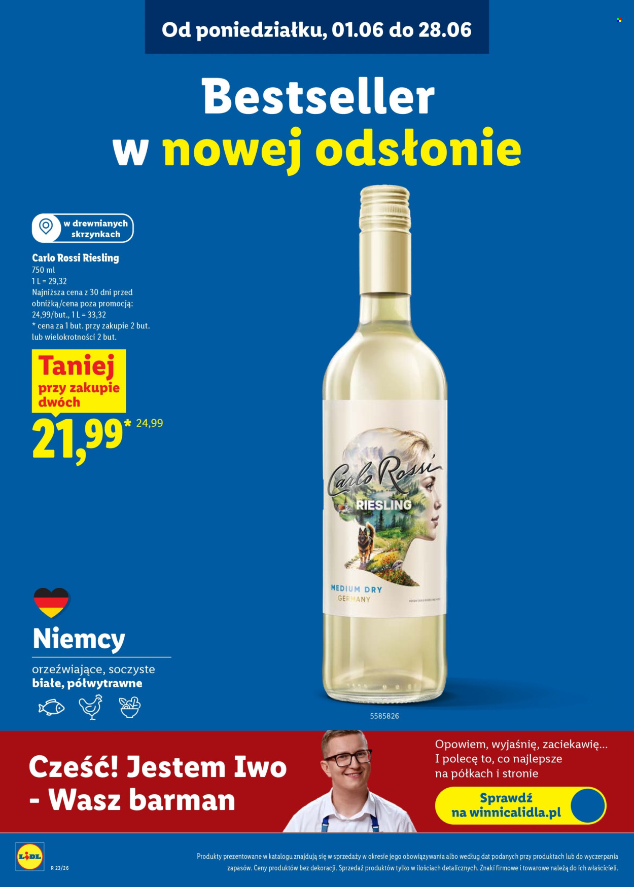 Leták Lidl - 1.6.2026 - 28.6.2026. Strana 2
