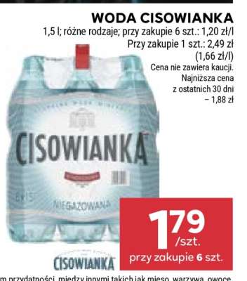 Woda Cisowianka